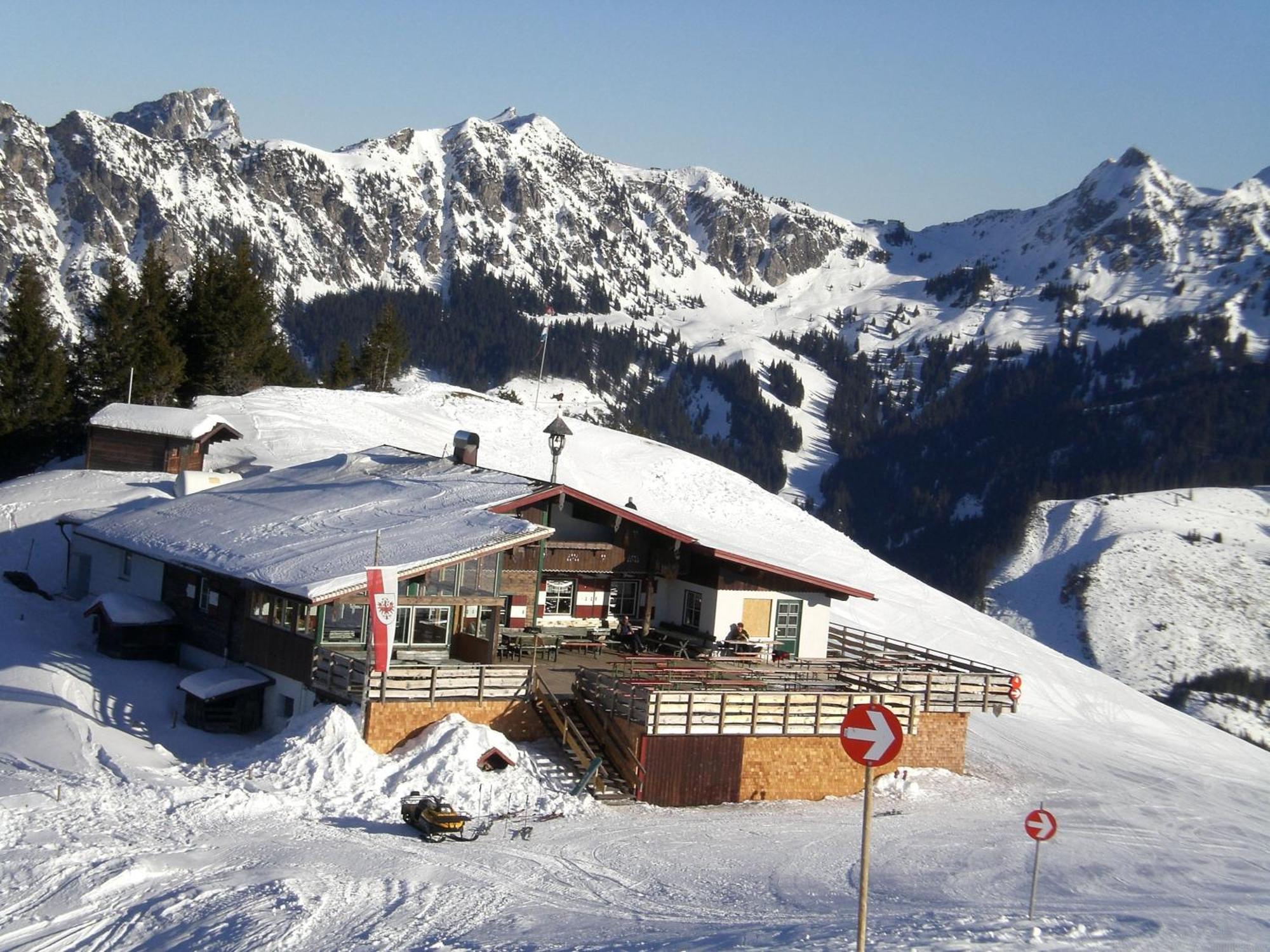 Hotel Almdorf Tirol Haldensee Esterno foto